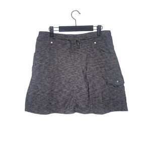 Kuhl Womens Activewear Skirt Size M Gray Mini Short Athleisure Wear Outdoor